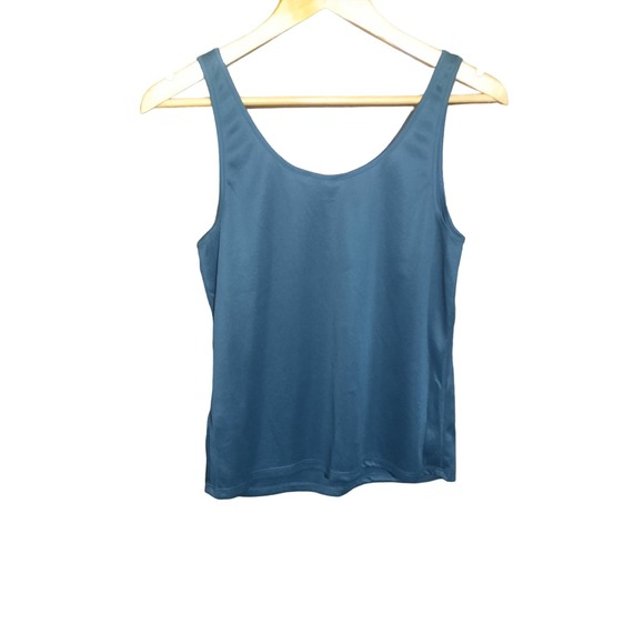 Cable & Gauge Womens Forrest Green 2 Piece Lace Top and Tank Set Size Small - Picture 4 of 9